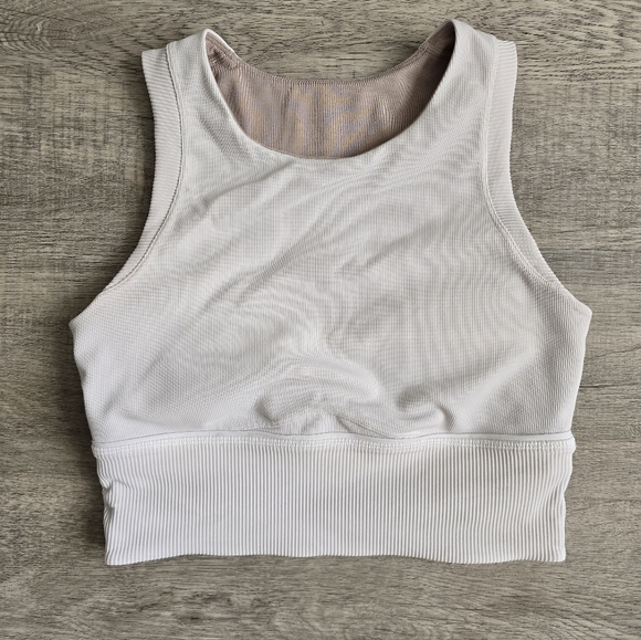 Lululemon Kick Swerve White Sports Bra - Picture 4 of 6